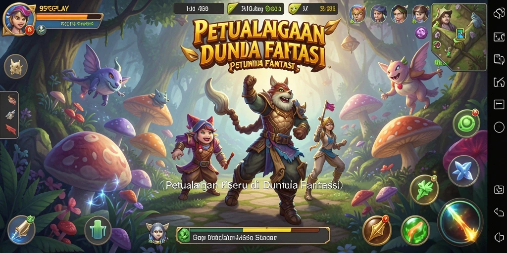 Screenshot menampilkan gameplay seru 95PGPLAY dalam dunia petualangan.