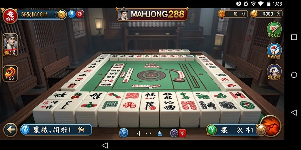 Tampilan gameplay MAHJONG288 yang mendebarkan dan strategis.