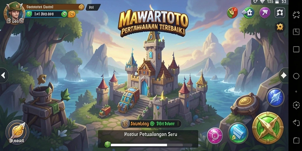 Tampilan gameplay seru dalam MAWARTOTO yang menegangkan.