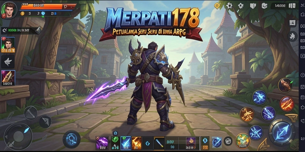 Menampilkan grafik memukau dari permainan ARPG MERPATI178.