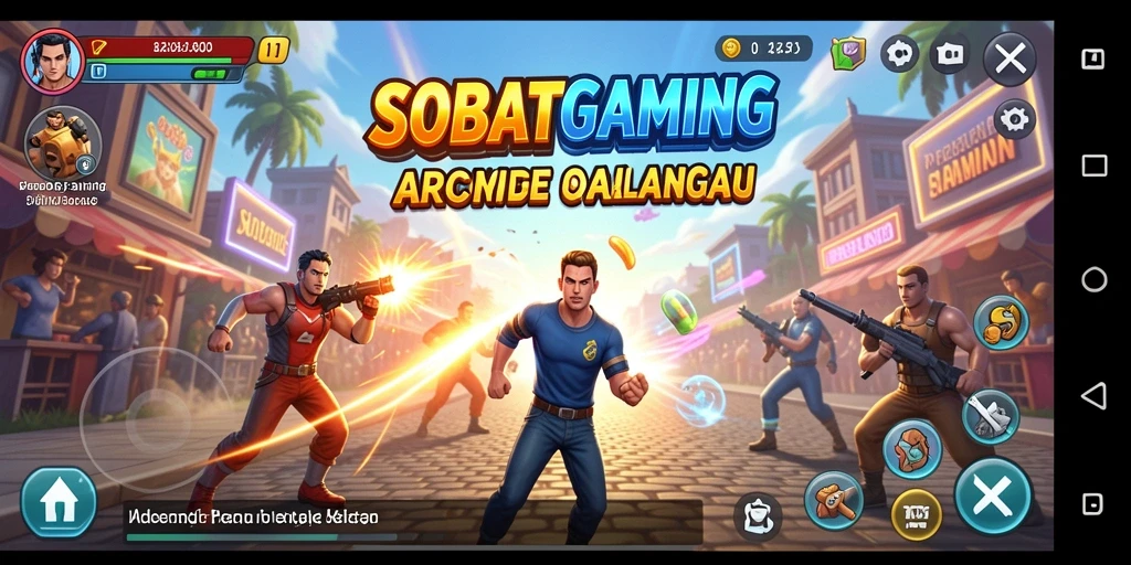 Screenshot SOBATGAMING menampilkan gameplay yang penuh warna dan seru.