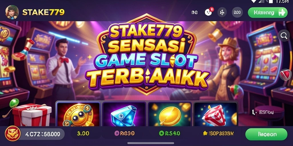 Tampilan menarik dari gameplay Slot STAKE779 yang mendebarkan.